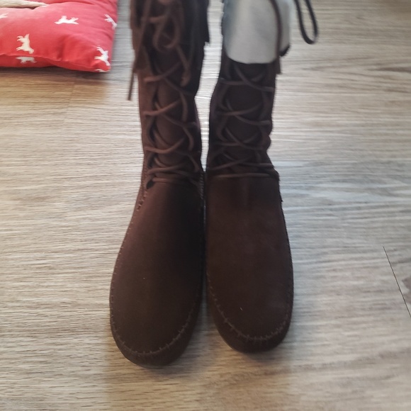 NIB BROWN LEATHER - Picture 2 of 5